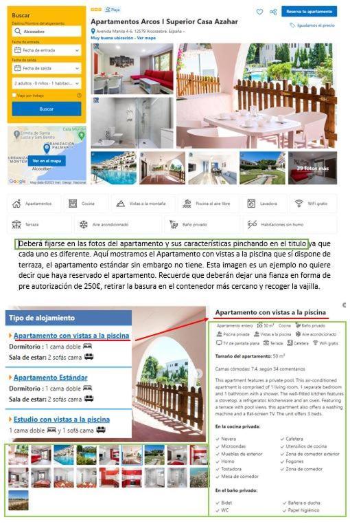 Apartamentos Arcos I Superior Casa Azahar Alcossebre Εξωτερικό φωτογραφία